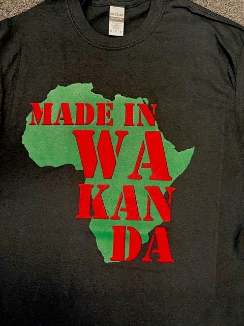 Discover MADE IN WAKANDA Forever Men Women Youth Black T shirt