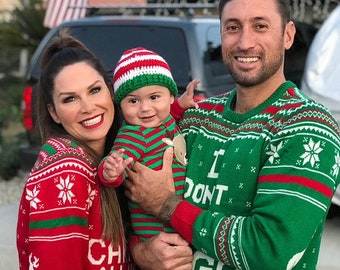 Why is The Carpet All Wet Todd Ugly Christmas Sweater Red