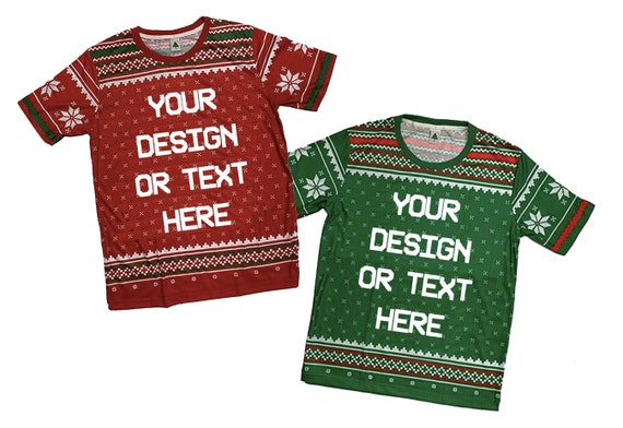 Custom Ugly Sweater T-shirt Create Your 