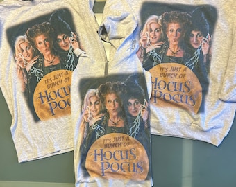 Hocus Pocus Halloween Sweatshirt: Vintage Heather Ash Gray