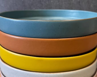 Chef tableware Stack Rim Ceramics plate 9.5 inch