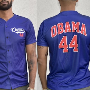 Obama 44 Baseball Jersey