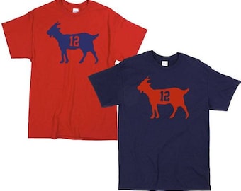 Tom Brady GOAT T-Shirt, Unisex Cotton Tee