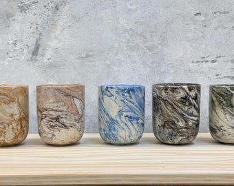 Handmade Ceramic Japanese Style  Tea  Cup, Minimalistic Small Cup Glazed