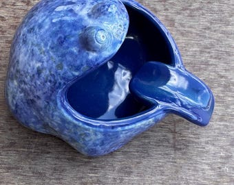 Ceramic Ashtray | Coastal Decor, Ocean-Themed Gift, Marine Accessory Ornament