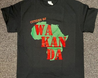 Citizen of Wakanda Forever Men Women Youth Black T shirt