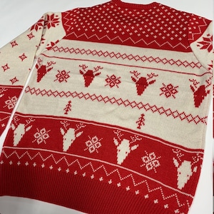 Christmas Vacation Shitter's Full Ugly Christmas Sweater Red image 6