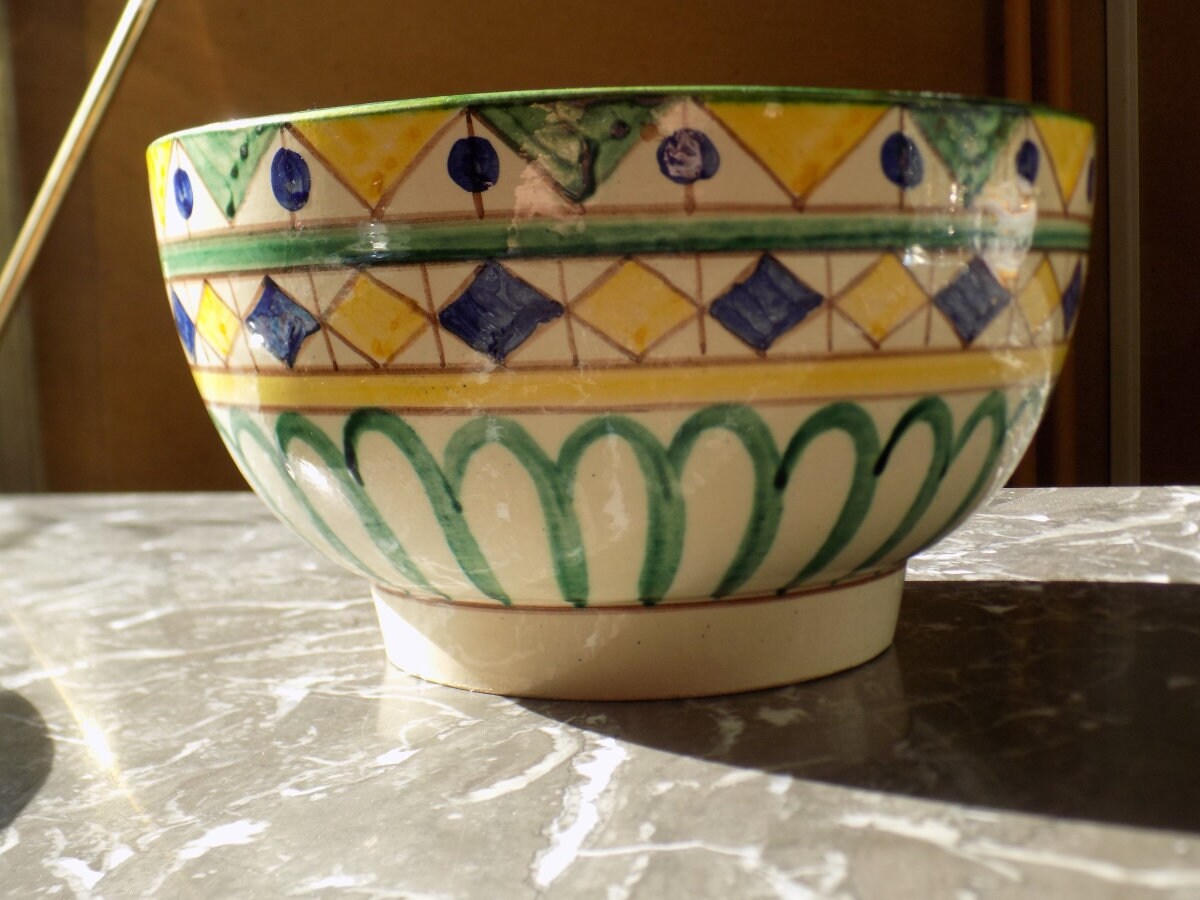 Hand-Painted Ceramic Bowl