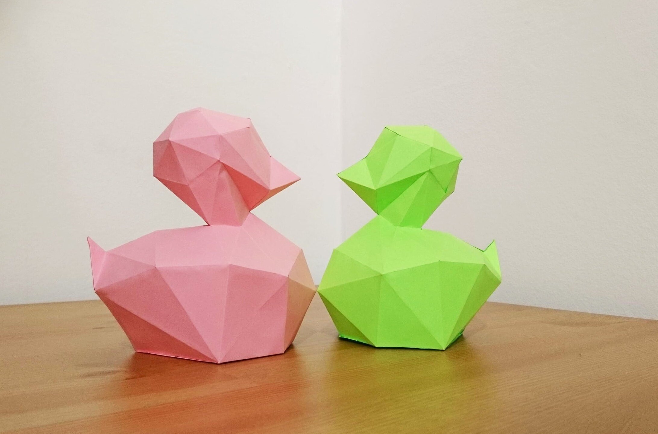 Rubber Duck Paper Model - Downloadable Pdf - Print at Home Paper Model ...