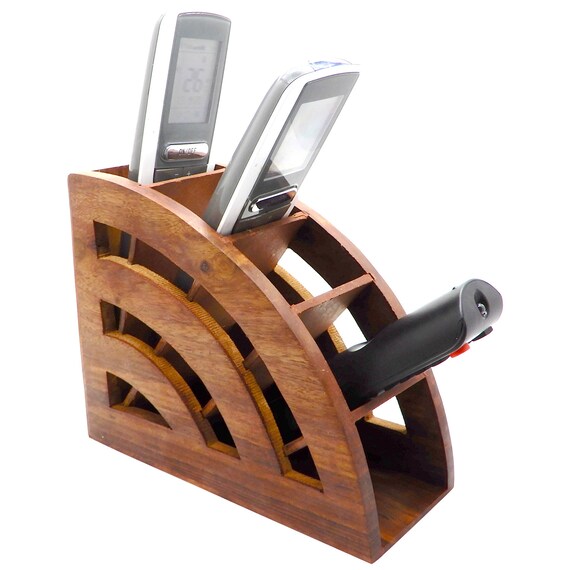 Whopper Handmade Wooden Remote Stand A C Tv Holder