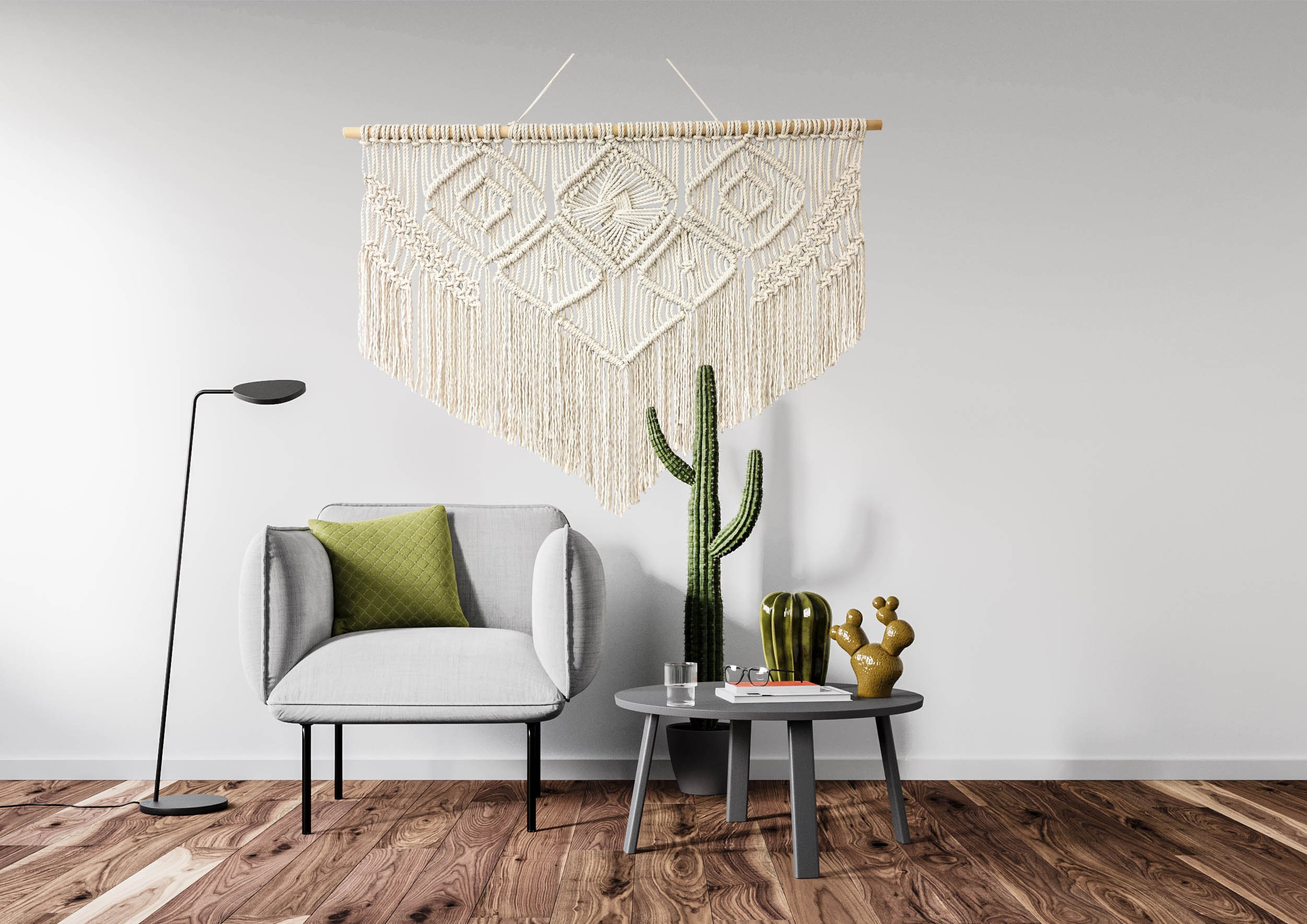 Dining Room Wall Decor Macrame Hanging Woven Tapestry Over Etsy