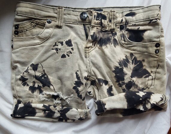 bleached shorts