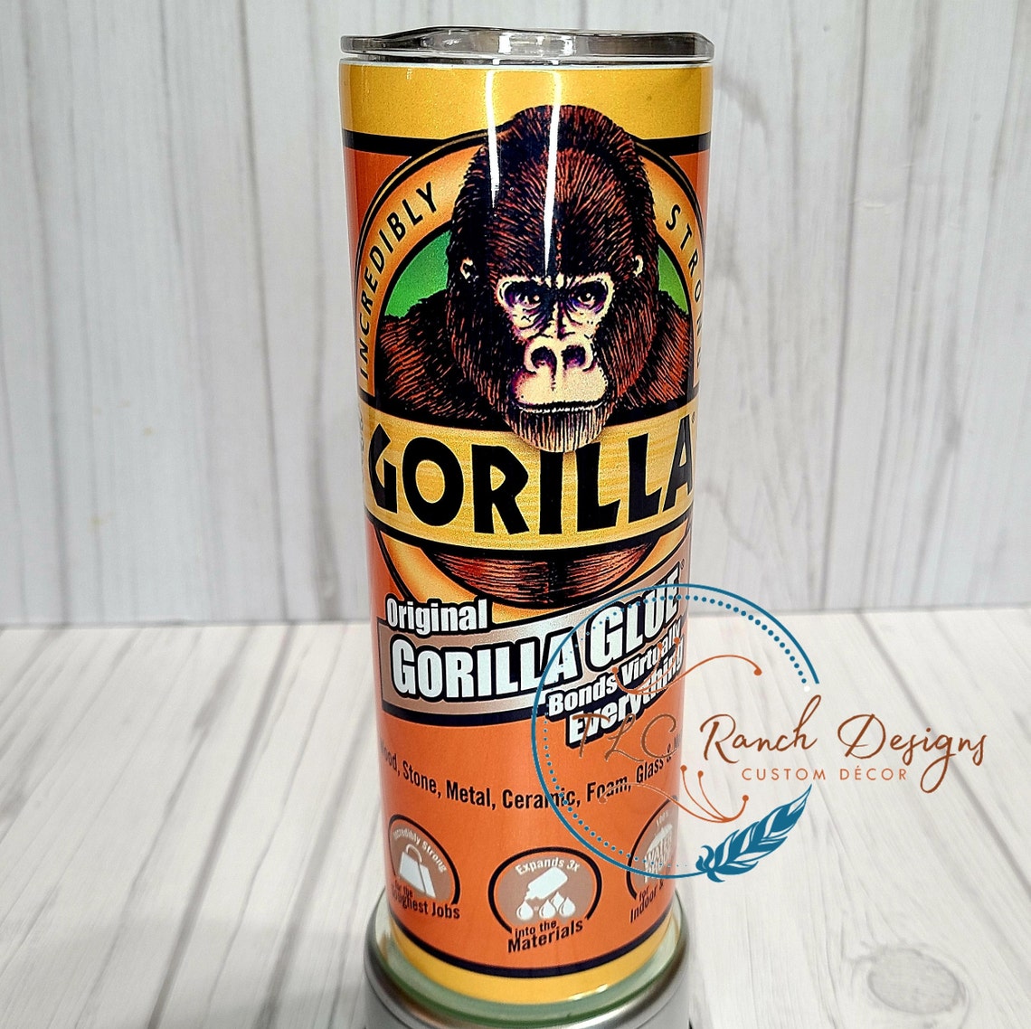 Gorilla Glue Tumbler Etsy