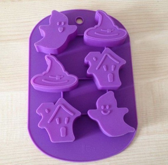 Candle Candy Chocolate Cake DIY Fimo Resin Crafts 6-Christmas Tree Cake Mold Soap Mold Flexible Silicone Mold For Handmade Soap