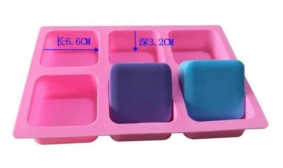 4 Angle Soap Mold Silicone Mould For Ice lattice Tray Cookie For Candy Chocolate