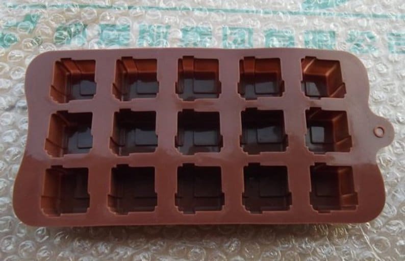 15-Gift Box Silicone Mold Candy mold Chocolate mold Resin Crafts mold DIY Mold polymer clay mold sugar mold Biscuit mold food mould