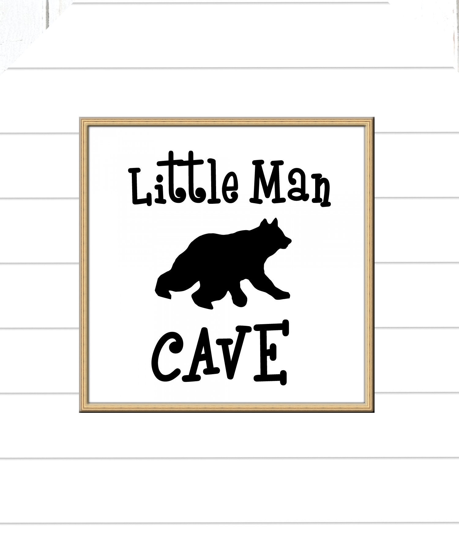 Download Little Man Cave Svg Bear Svg Woodsy Svg Baby Boy Svg Etsy