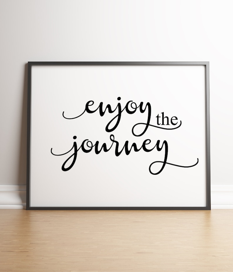 enjoy the journey symbol