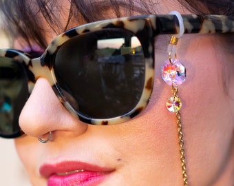 Catch Every Ray with this Rainbow Suncatcher Sunglasses Chain