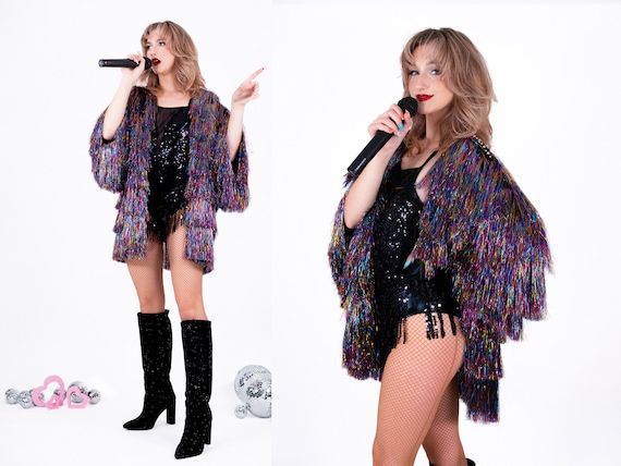 Metallic Rainbow Waistcoat Metallic Rainbow Waistcoat
