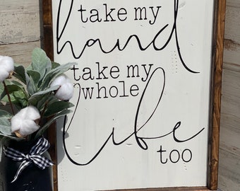 Take My Hand Etsy