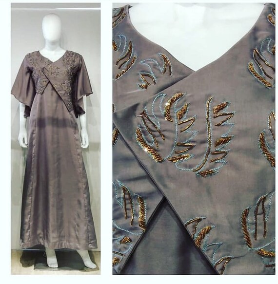 gown with jacket style