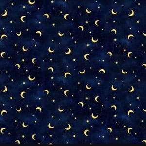 Navy Moons and Stars, Owl Always Love you, Timeless Treasures, Baby Quilt, Quilt, Quilting, Sewing, Quilters gift, yardage