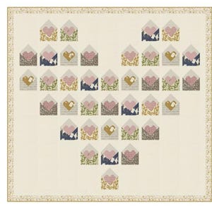 Enchantment, Boxed Quilt Kit, KT43170, Sweetfire Road, Moda Fabrics, Quilt Kit, Love Notes, Quilting, Quilters Gift