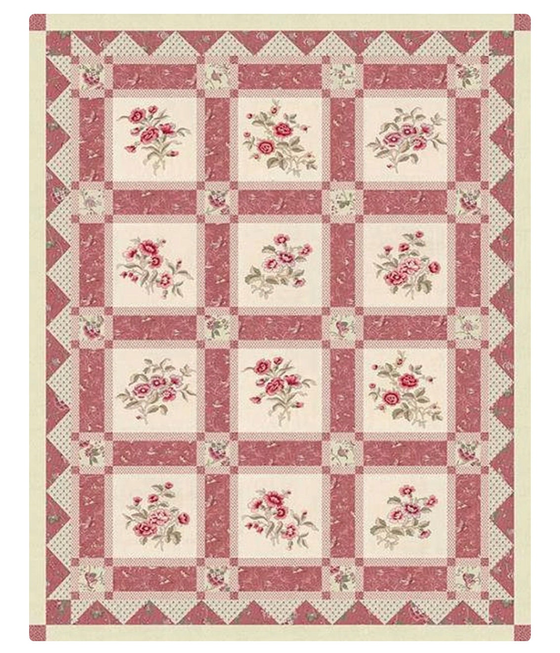Boxed Quilt Kit, KT13950, French General, Moda Fabrics