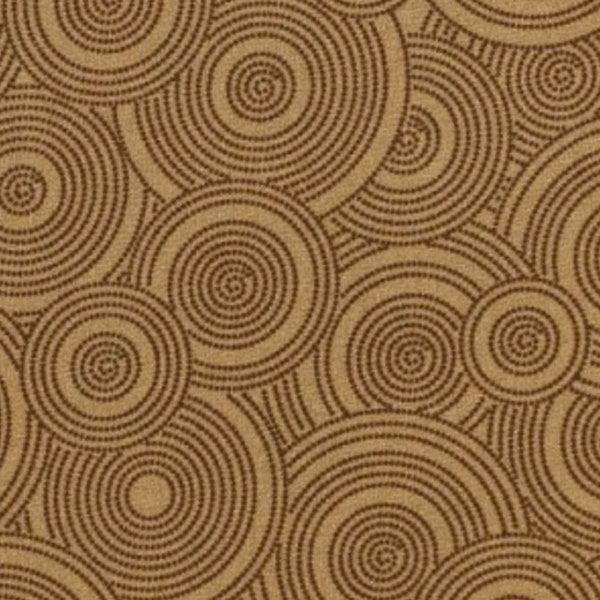 Brown Circles, 108 Wide backing, Charcoal, Choice Fabrics,  Quilting, Sewing, Quilt Backing, Sold in 1 yd cuts