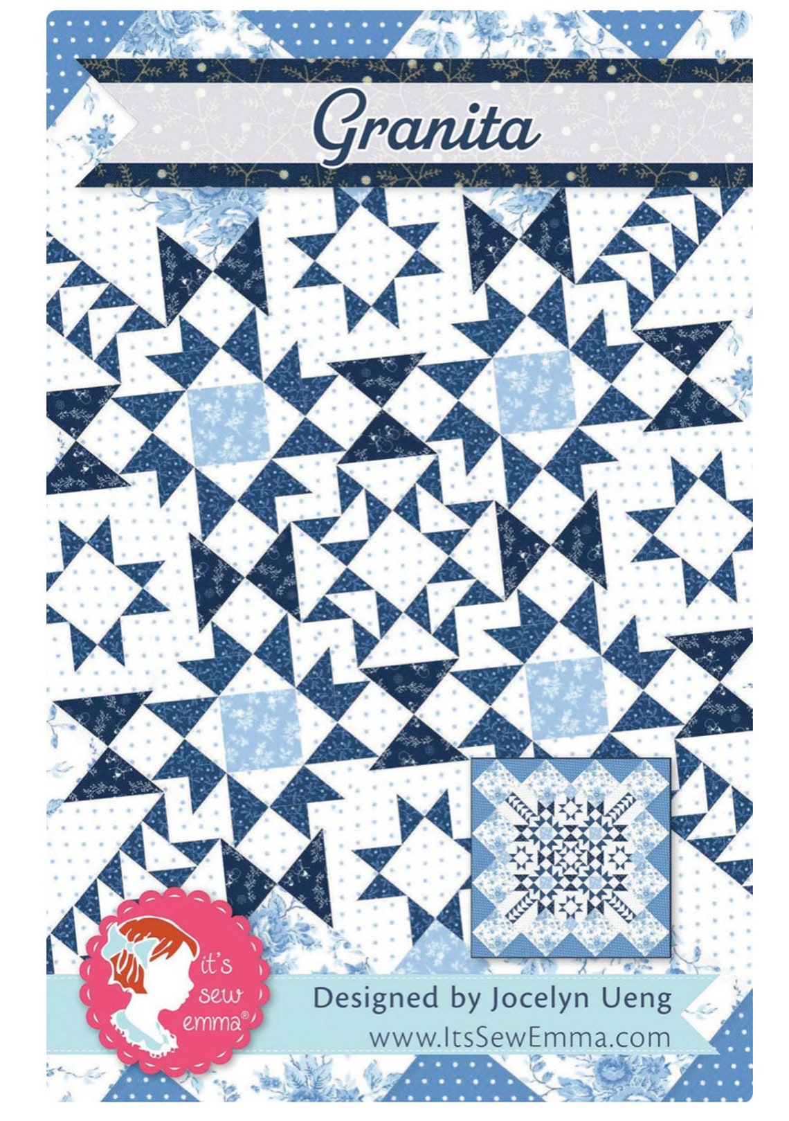 Granita Quilt Pattern Its Sew Emma Etsy