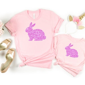 Mommy and Me Easter Shirt, Easter Bunny Shirt, Family Matching Easter, Women's Easter Shirt, Girls Easter Shirt, Baby girl Easter Shirt