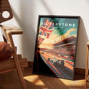 Silverstone Grand Prix Poster, British F1 Racing Print | Silverstone Wall Art, Formula 1 Gift, Motorsport Home Decor UK Grand Prix Art Print

#SilverstonePoster #Formula1Print #F1WallArt #MotorsportPrint #BritishGP #RacingPoster #F1FanGift #UKGrandPrix #MotorsportLover #F1Artwork #SilverstoneGift #HomeDecor #ManCaveDecor #CarLoverGift #MotorsportCollectible #BritishRacing