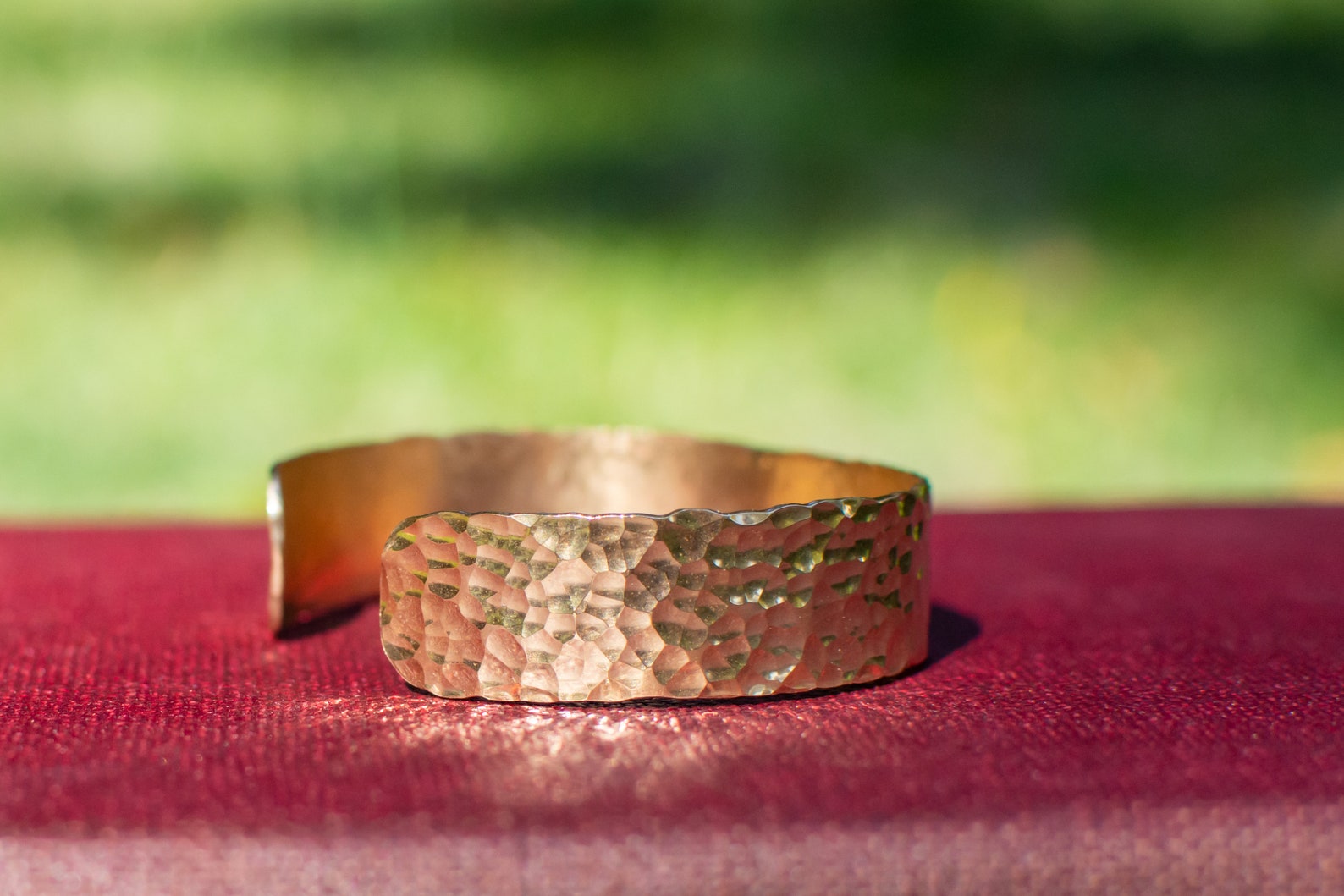 Hammered Brass Cuff Bracelet Open Cuff Bracelet Textured Etsy