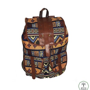 Belle - Le sac à dos ethnique chic pour femme de Berlin : compact & robuste, stylé avec de nombreux coloris, parfait pour votre style de vie urbain !