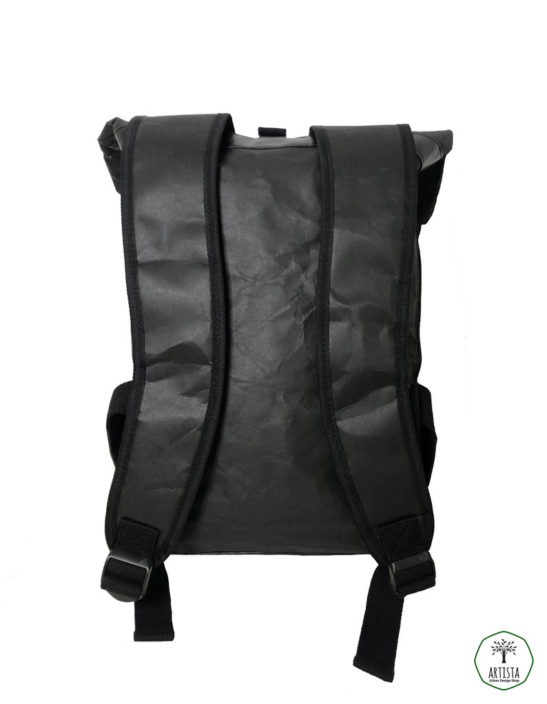 Sven - The eco-friendly paper backpack from Berlin: sustainable material, stylish & robust, perfect for your urban lifestyle image 3