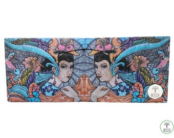 Albert - The waterproof & sustainable Tyvek Paper Wallet with graffiti motif for your urban everyday life