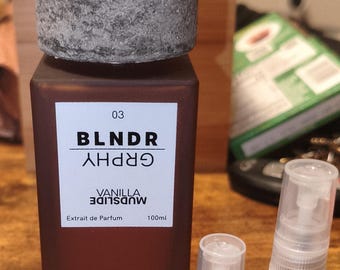 VANILLA MUDSLIDE BLNDR Grphy | 2ML / 5ML / 10ML | Fragrance Decant | Samples | Travel Size