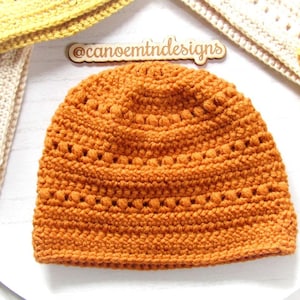 Crochet Beanie Pattern - DIGITAL PATTERN ONLY - crochet hat pattern - crochet pattern - Textured beanie pattern - crochet