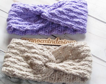 Crochet Ear Warmer Pattern - Textured Earwarmer Crochet Pattern - Crochet Pattern - Plump Posts Pattern - Winter Earwarmer Pattern