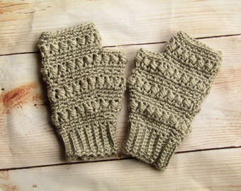 Fingerless Gloves Crochet Pattern - Texting Gloves Pattern - Fingerless Gloves - Women's Gloves Pattern - Textured Fingerless Gloves Pattern