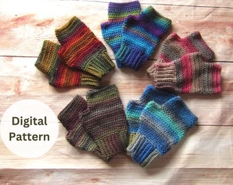 Fingerless Gloves Crochet Pattern - Crochet Fingerless Gloves Pattern - Gloves Pattern - Fashion Gloves patterns - Women's gloves pattern
