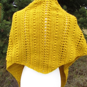 Crochet Shawl Pattern - Crochet Wrap - Triangle Shawl Pattern - Friendship Shawl Pattern - Crochet Pattern - Lacy Scarf crochet pattern