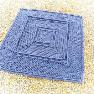 Crochet Blanket Pattern - Crochet Throw - Blanket Crochet Pattern - Baby Blanket Pattern - Throw Pattern - Textured Blanket - Unisex Blanket