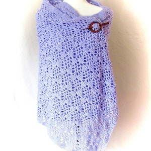 Crochet Shawl Pattern - Crochet Friendship Shawl - Lace Wrap Crochet Pattern - Easy Crochet Shawl Pattern - Mother&#39;s Day Shawl - Lacy Shawl