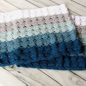 Crochet Shawl Pattern - Gradient shawl pattern - shawl pattern - crochet wrap pattern - Mother&#39;s Day crochet shawl pattern - striped shawl