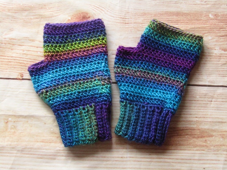 Patrón de guantes sin dedos a crochet Patrón de guantes sin dedos a crochet Patrón de guantes Patrones de guantes de moda Patrón de guantes de mujer imagen 5