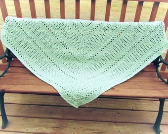 Crochet Shawl Pattern - Textured Triangle Shawl Pattern - Lacy shawl crochet pattern - Textured shawl - Crochet Wrap pattern - Mother's day