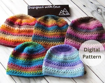 Crochet Pattern Set - Beanie, Gloves, Cowl & Scarf - DIGITAL PATTERNS ONLY