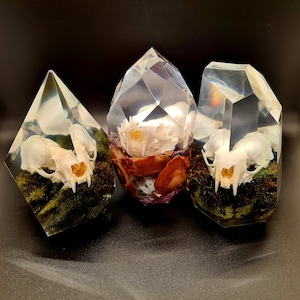 Resin Skull Crystal Forms